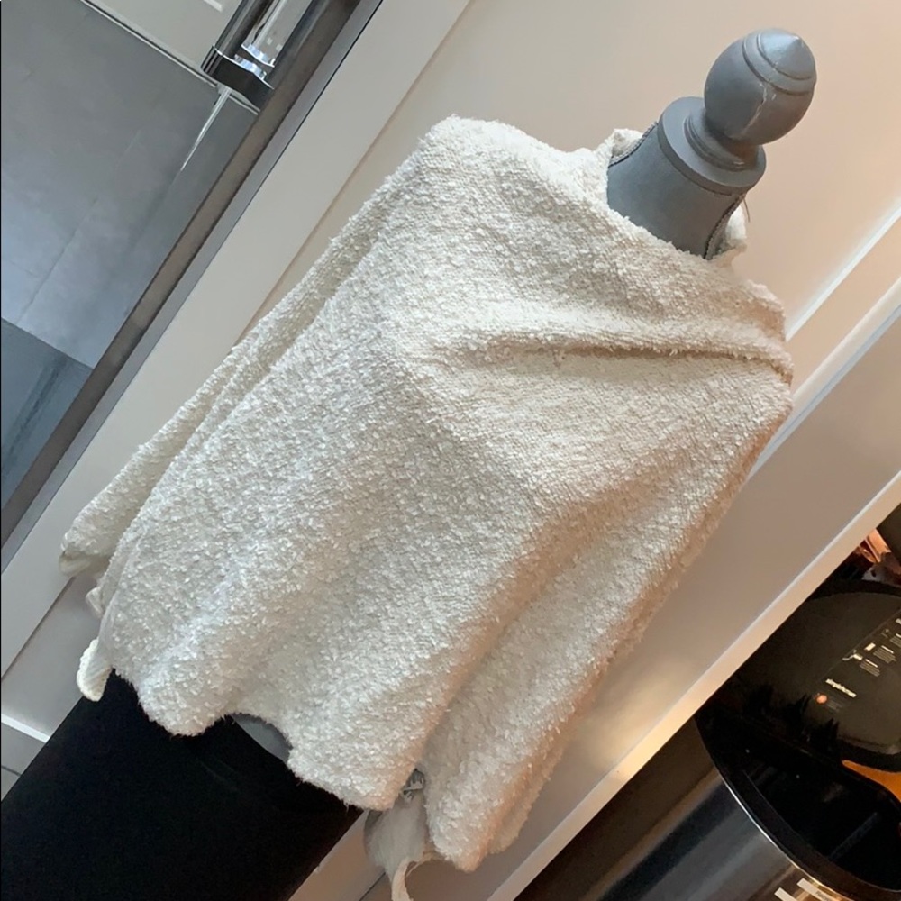 Super Soft Free People Sweater in Ecru